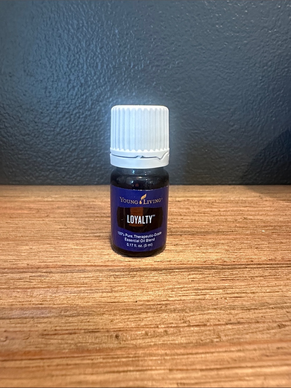 Young Living Loyalty Essential Oil - Blue Bottle with White Cap